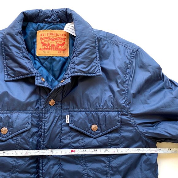 Levi's Blue Performance Jacket - Picture 13 of 14